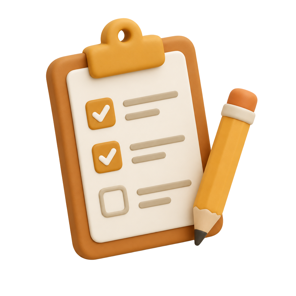 Isometric object: Write the plan