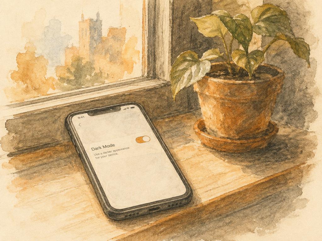 Sketch illustration: SMS preference center